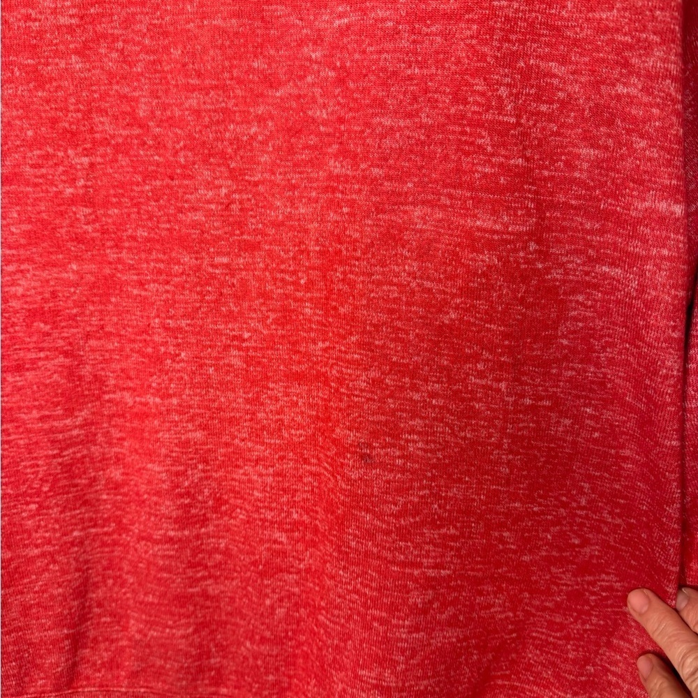 Buffalo David Bitton long sleeve slub knit top organic heather red -xxl - Picture 6 of 6